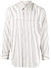 3.1 Phillip Lim Men's Relaxed-fit Long-sleeve Shirt In White