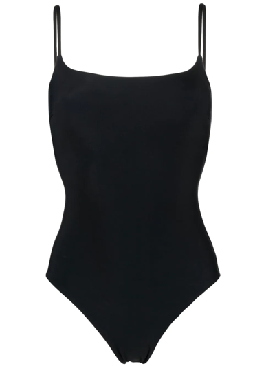 Bondi Born Winnie Square-neck Swimsuit In Black