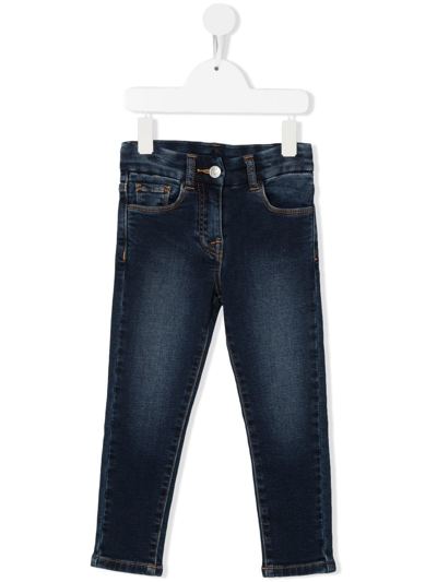 Chiara Ferragni Straight-leg Jeans In Denim Blu