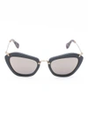 MIU MIU 'NOIR' SUNGLASSES,10N1BO2D255241401N11128316