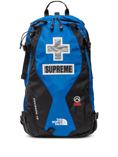 Supreme X Tnf Summit Series Rescue Chugach 16 Backpack In 蓝色