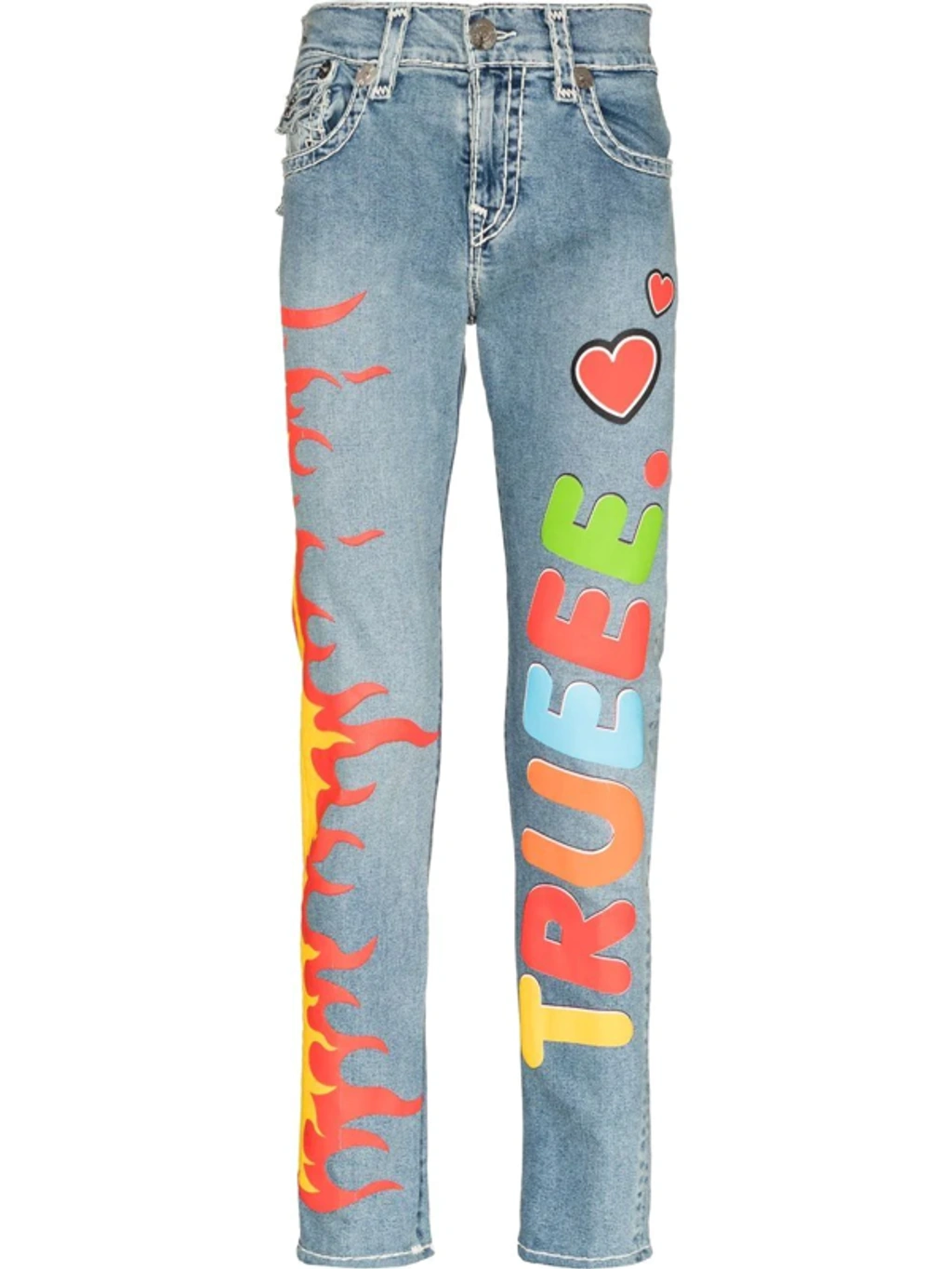True Religion X Chief Keef Blue Super T Skinny Jeans | ModeSens