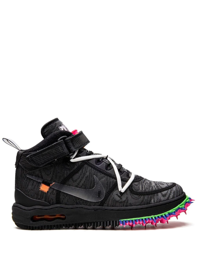 Nike Black Off-white Edition Air Force 1 Mid Sneakers