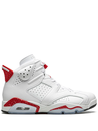 Jordan Air  6 Retro Sneakers In White