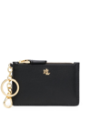 Ralph Lauren Zip-fastening Card Case In Black
