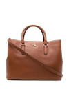 Ralph Lauren Mary Shopper Tote In 褐色