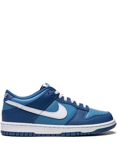 Nike Dunk Low Sneakers In Blue