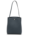 VALEXTRA BRERA LEATHER SHOULDER BAG