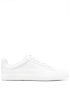 Stuart Weitzman Livvy Low-top Lace-up Sneakers In White