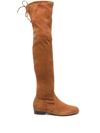 Stuart Weitzman Lowland Thigh-length Boots In 褐色