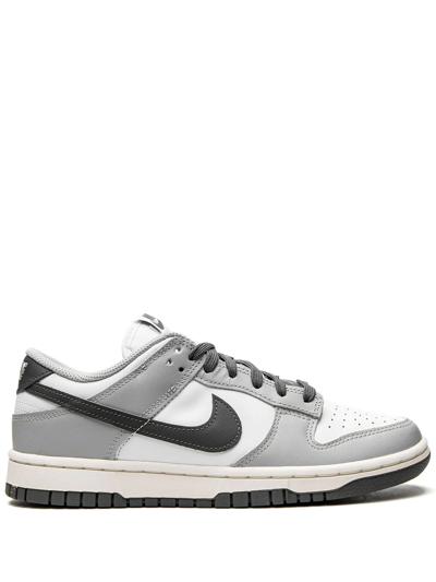 Nike Dunk Low Light Smoke In White