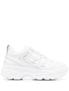 Chiara Ferragni Chunky Sole Sneakers Pull Tab In White
