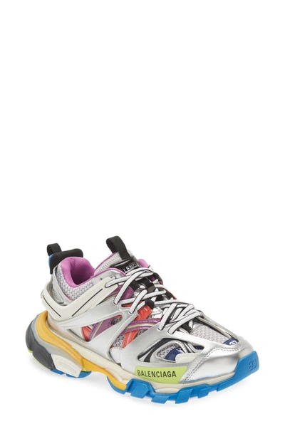 Balenciaga Track Colorblock Fashion Trainer Sneakers In Multicolor