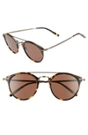 OLIVER PEOPLES REMICK 50MM BROW BAR SUNGLASSES,OV5349S-0150W