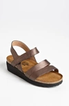 Naot 'kayla' Sandal In Copper Leather
