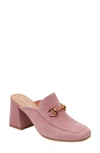 Lisa Vicky Major Bit Loafer Mule In Dusty Pink