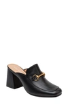 Lisa Vicky Major Bit Loafer Mule In Black