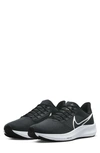 Nike Air Zoom Pegasus 39 Running Shoe In Black/ White/ Dark Smoke Grey