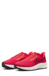 Nike Air Zoom Pegasus 39 Running Shoe In Siren Red/ Black/ Red Clay