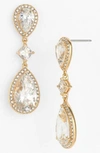 Nadri CUBIC ZIRCONIA DROP EARRINGS,NO13885RCZ