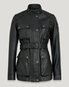 Belstaff Trialmaster Panther Jacke Für Damen Nappa Leather In Black