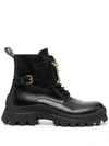 DSQUARED2 DSQUARED2 LEATHER ANKLE BOOTS
