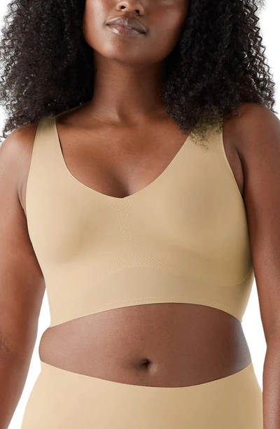 True & Co. True Body V-neck Bralette In Dark Desert