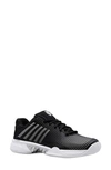 K-swiss Hypercourt Express 2 Tennis Shoe In Black/white/silver