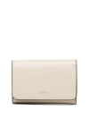 Mulberry Continental Trifold Wallet In Chalk