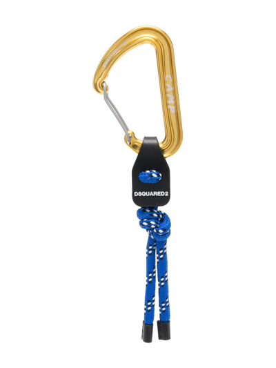 Dsquared2 D-ring Logo Tag Rope-chain In Multicolor