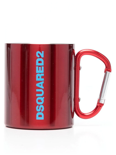 Dsquared2 D-ring Handle Mug In Red