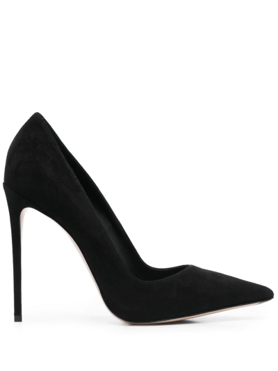 Le Silla Escarpin 130mm Heeled Pumps In Black