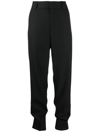 GANNI TAPERED CUFF TAILORED TROUSERS