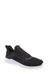 Apl Athletic Propulsion Labs Techloom Tracer Knit Training Shoe In Black/ White