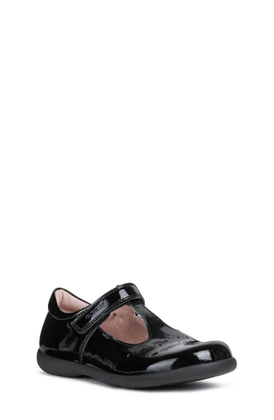 Geox Kids' Little Girl's & Girl's Naimara Patent Leather Mary Janes In Black