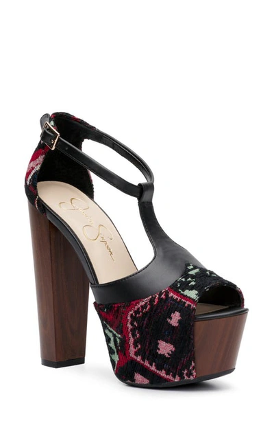 Jessica Simpson 'dany' Sandal In Red Multi