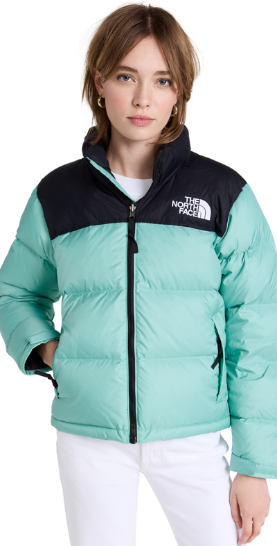 The North Face 1996 Nuptse Tie-dyed Quilted Down Jacket In Green