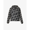 Kenzo Logo-printed Long-sleeved Jacket In Black
