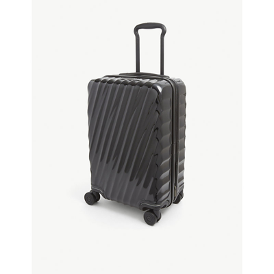 Tumi International Expandable Carry-on 19 Degree Polycarbonate Suitcase In Iron