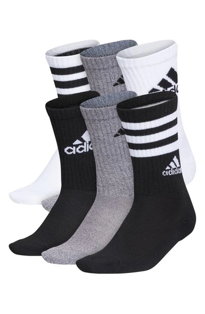 Adidas Originals Kids' Cushioned Crew Socks In White