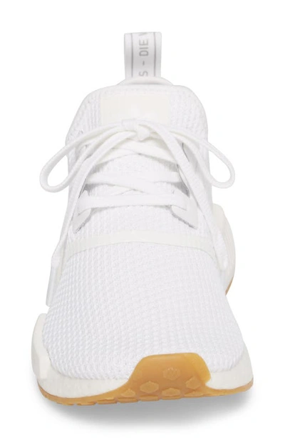Adidas Originals Originals Nmd R1 Sneaker In White/ White/ Gum
