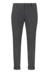 Dondup Men's Gaubert - Slim-fit Jersey Trousers In Grey