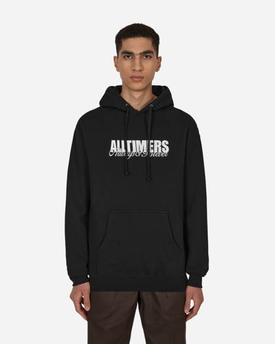 Alltimers Always Embroidered Hooded Sweatshirt In Black