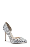 Jessica Simpson Women's Preppi Bridal D'orsay Pumps In White