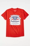 Urban Outfitters Budweiser Classic Tee In Red