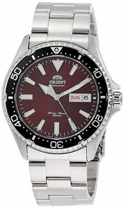 Pre-owned Orient Sports Diver Style Rn-aa0003r Men's Watch From Japan