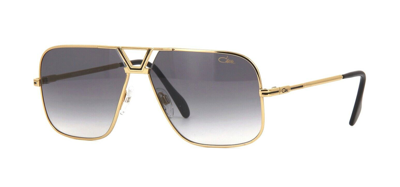 Pre-owned Cazal Legends 725/3 18k Gold/grey Shaded (001) Sunglasses