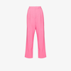 THE FRANKIE SHOP PINK BEA STRAIGHT-LEG TROUSERS,BTTBEA61418527595