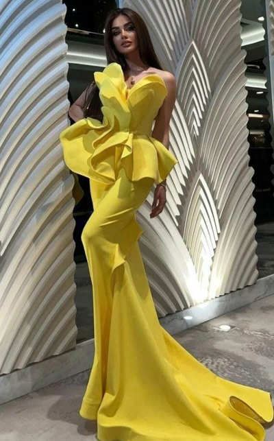 slim fit dress slacks Metallic Crepe Long Dress Gold / FR 46 main image 0