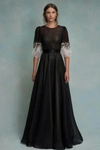 Jenny Packham Women's Delphine Organza Gown